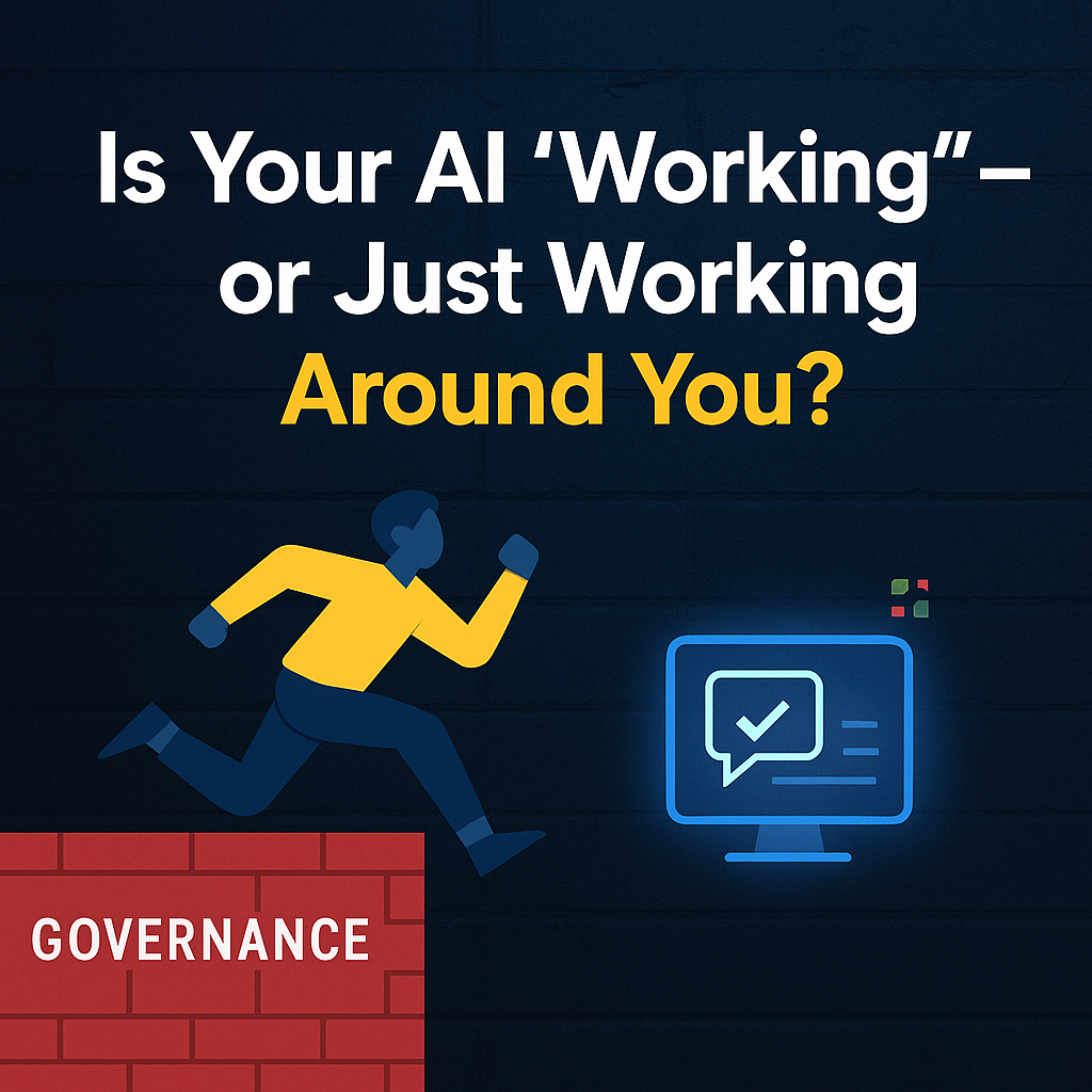 Is Your AI "Working" — or Just Working Around You?